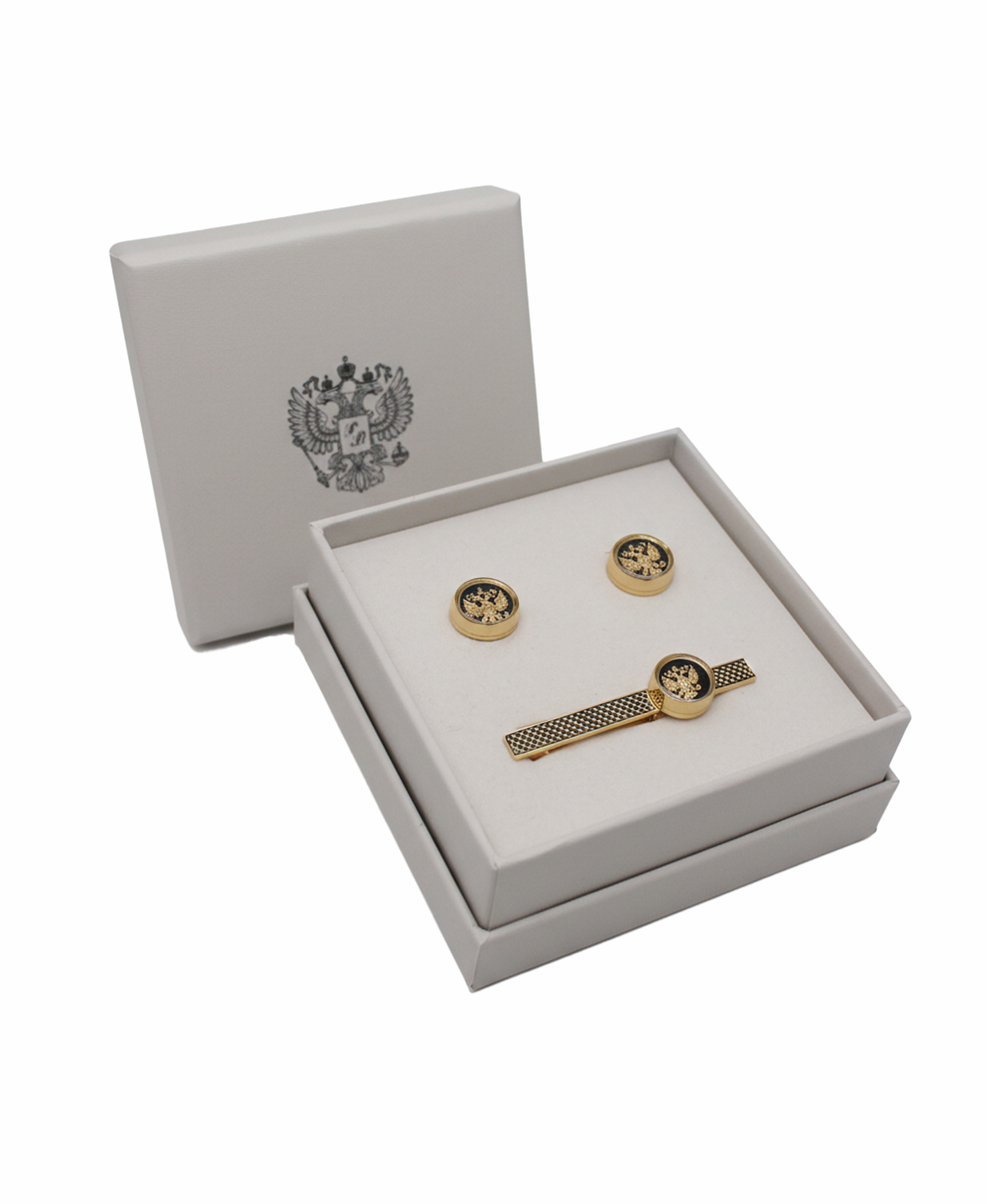 Запонки и зажим для галстука Президент 57864-578064