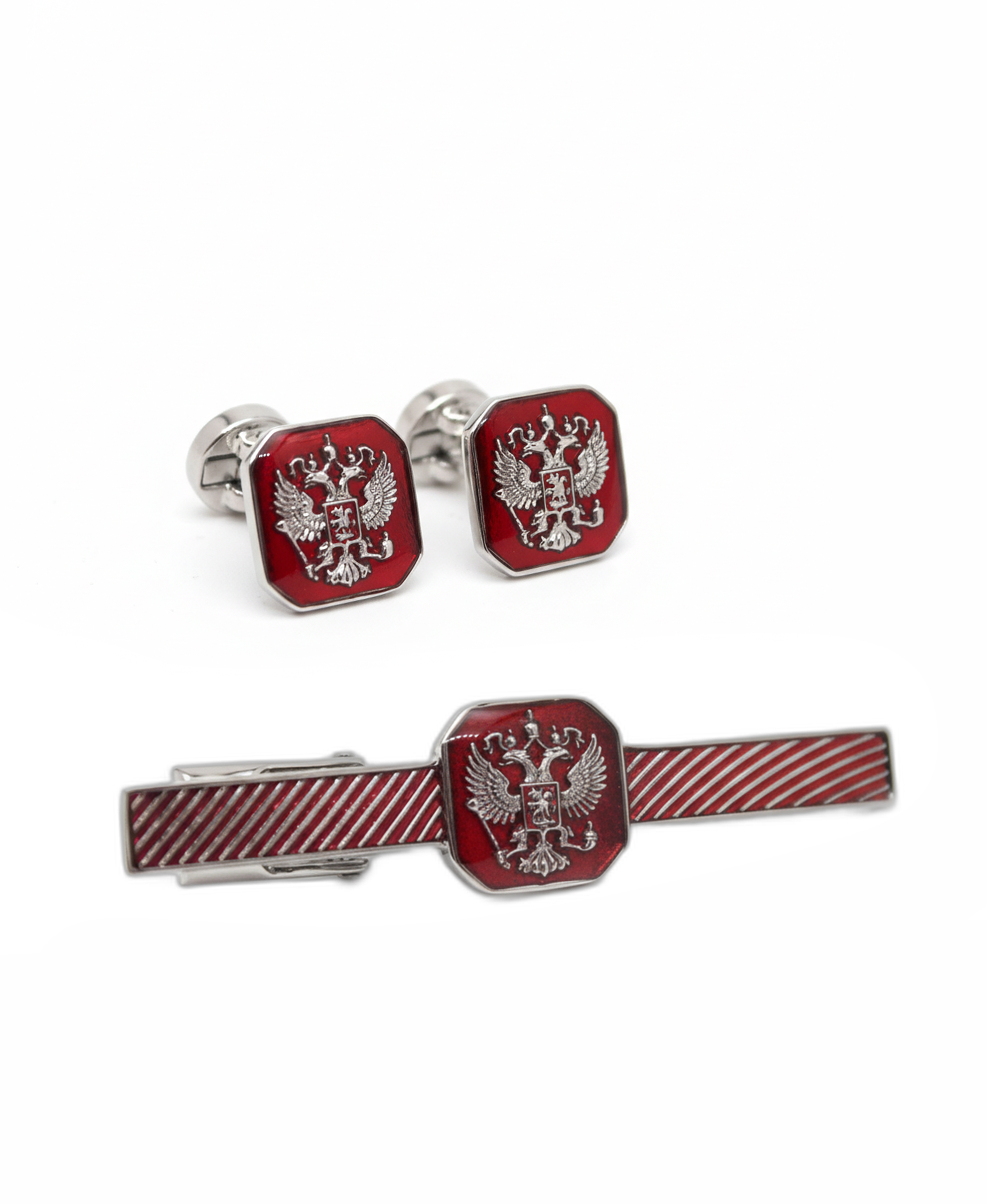 Запонки и зажим для галстука Президент 54505-545005