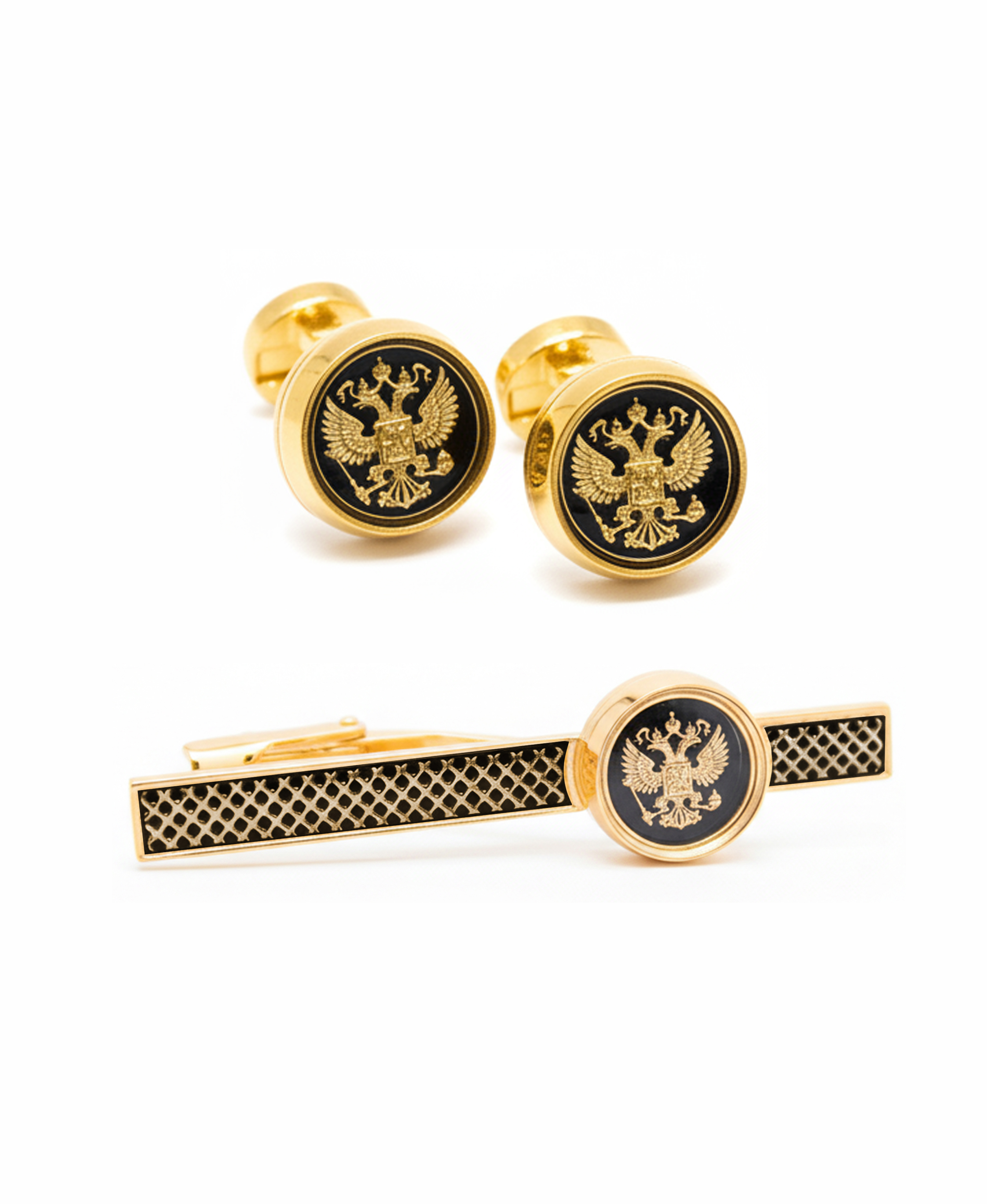 Запонки и зажим для галстука Президент 57864-578064