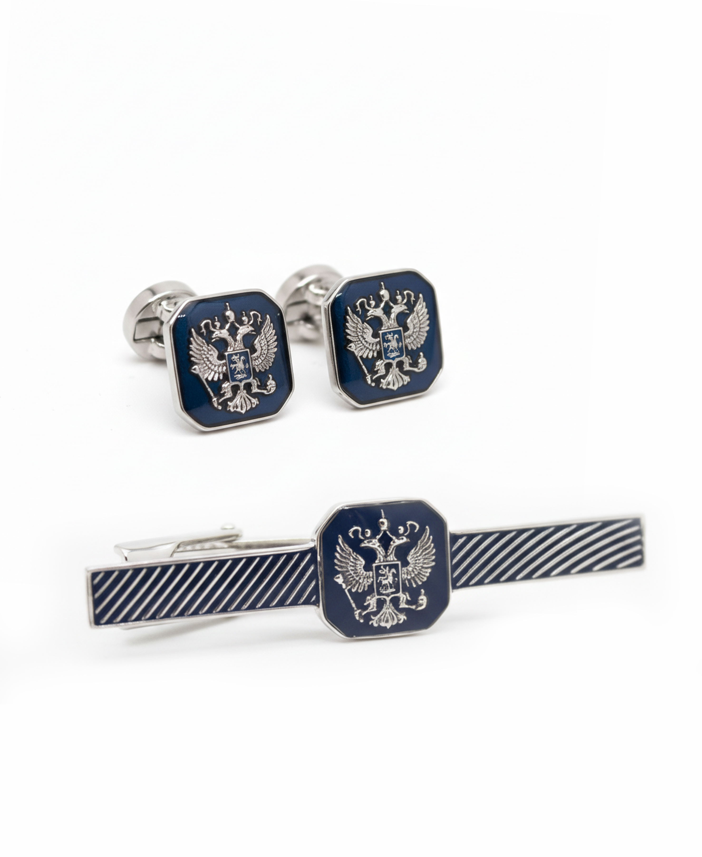 Запонки и зажим для галстука Президент 54503-545003