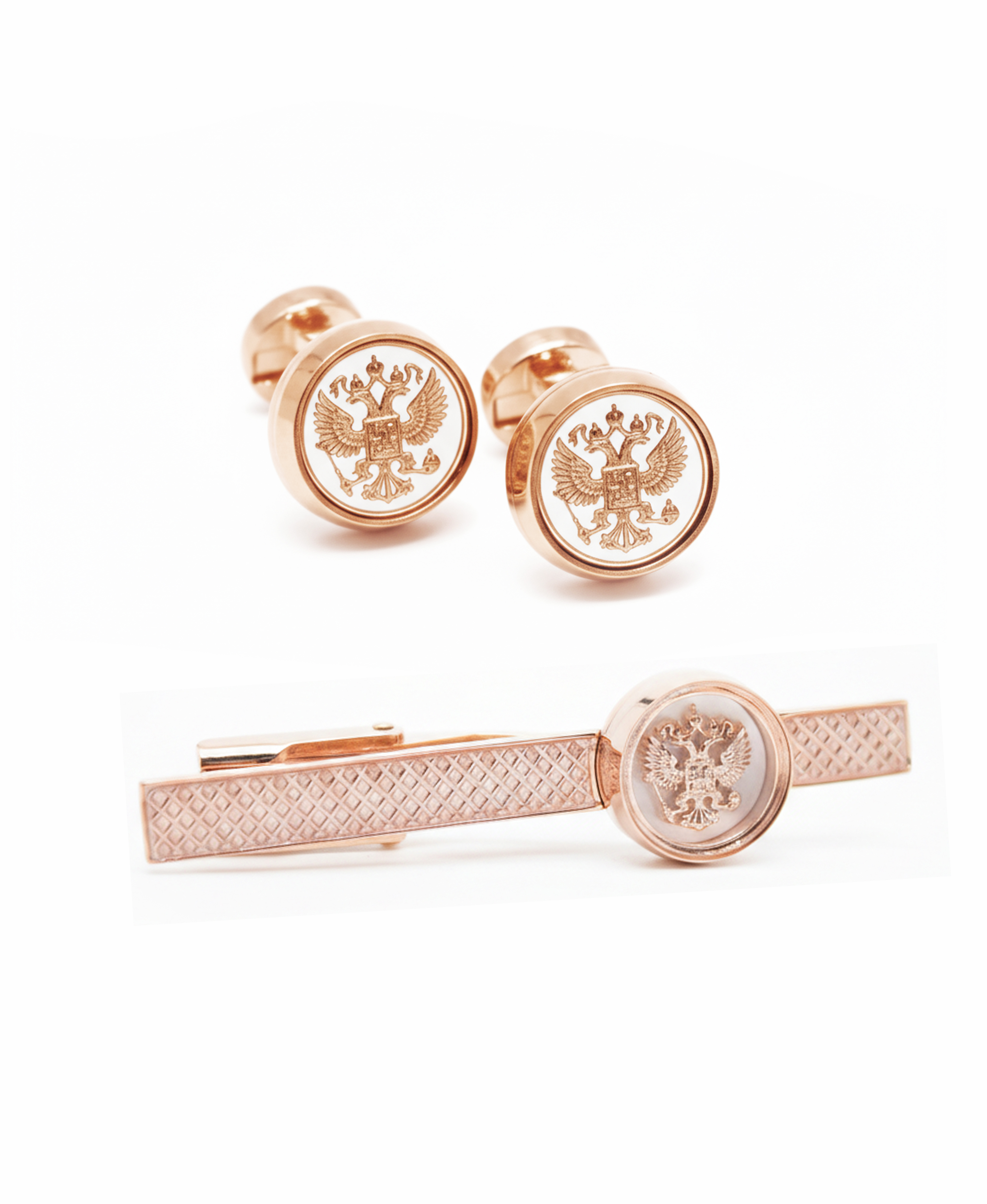 Запонки и зажим для галстука Президент 57892-578092