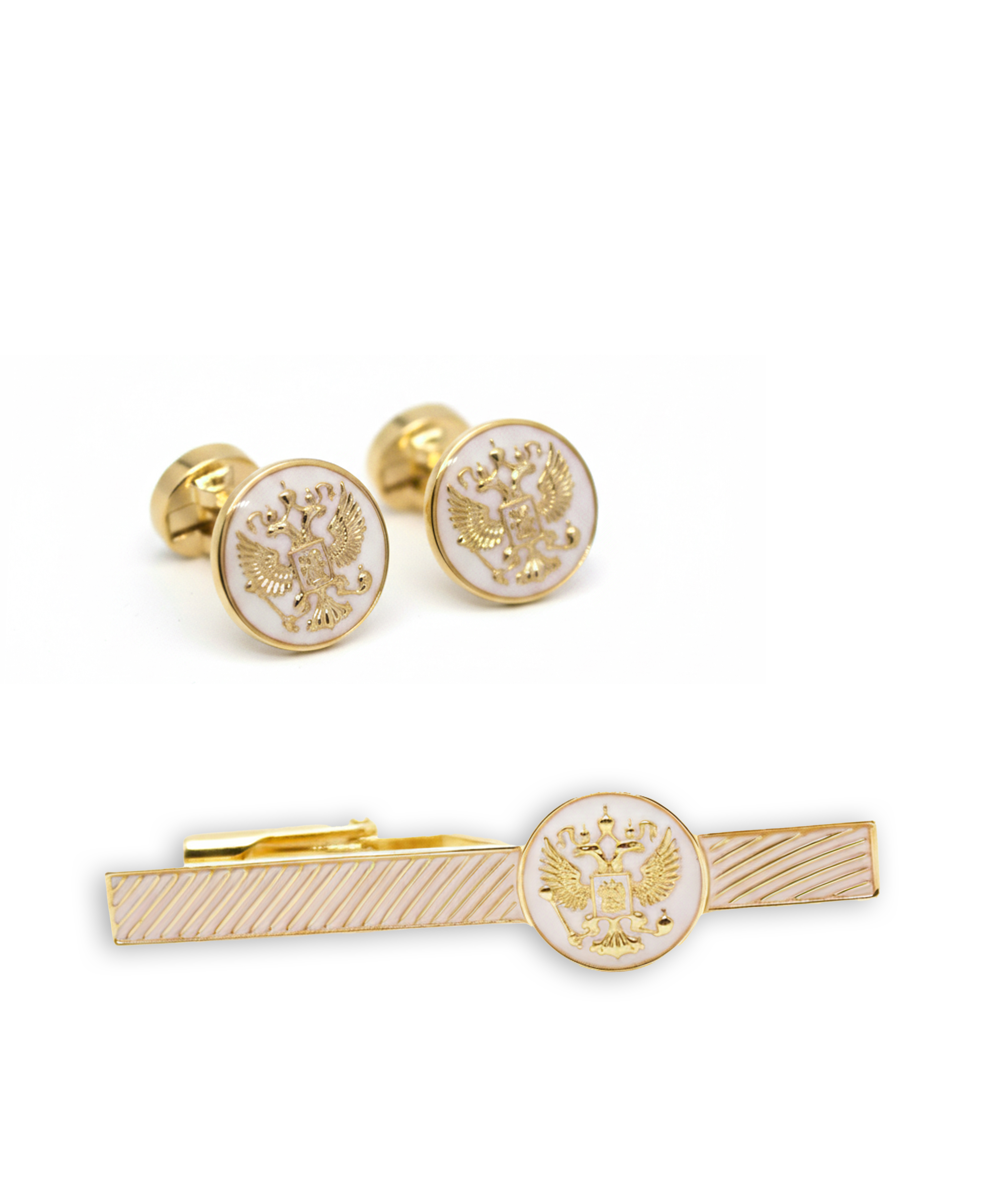 Запонки и зажим для галстука Президент 55862-558062