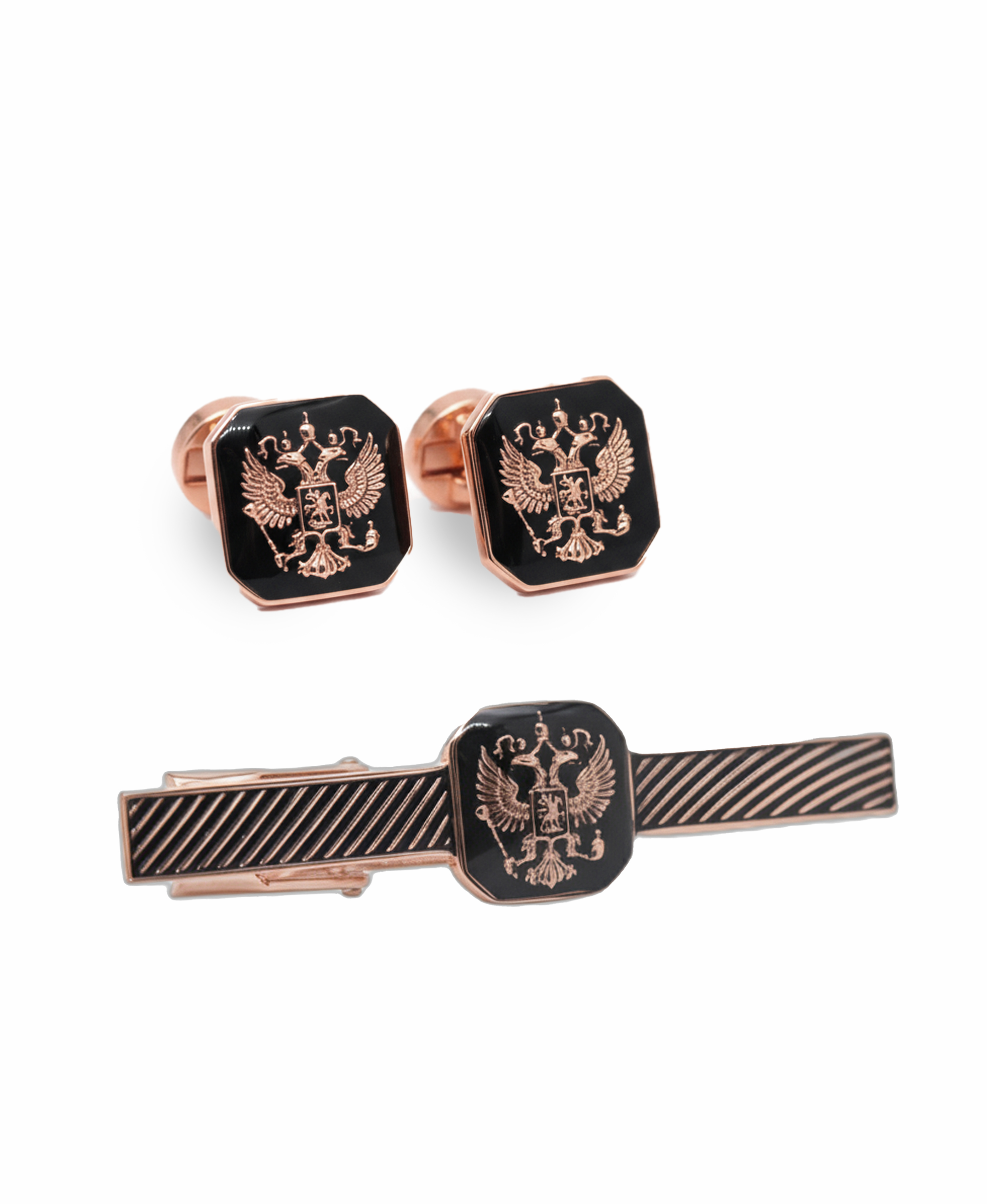 Запонки и зажим для галстука Президент 54594-545094