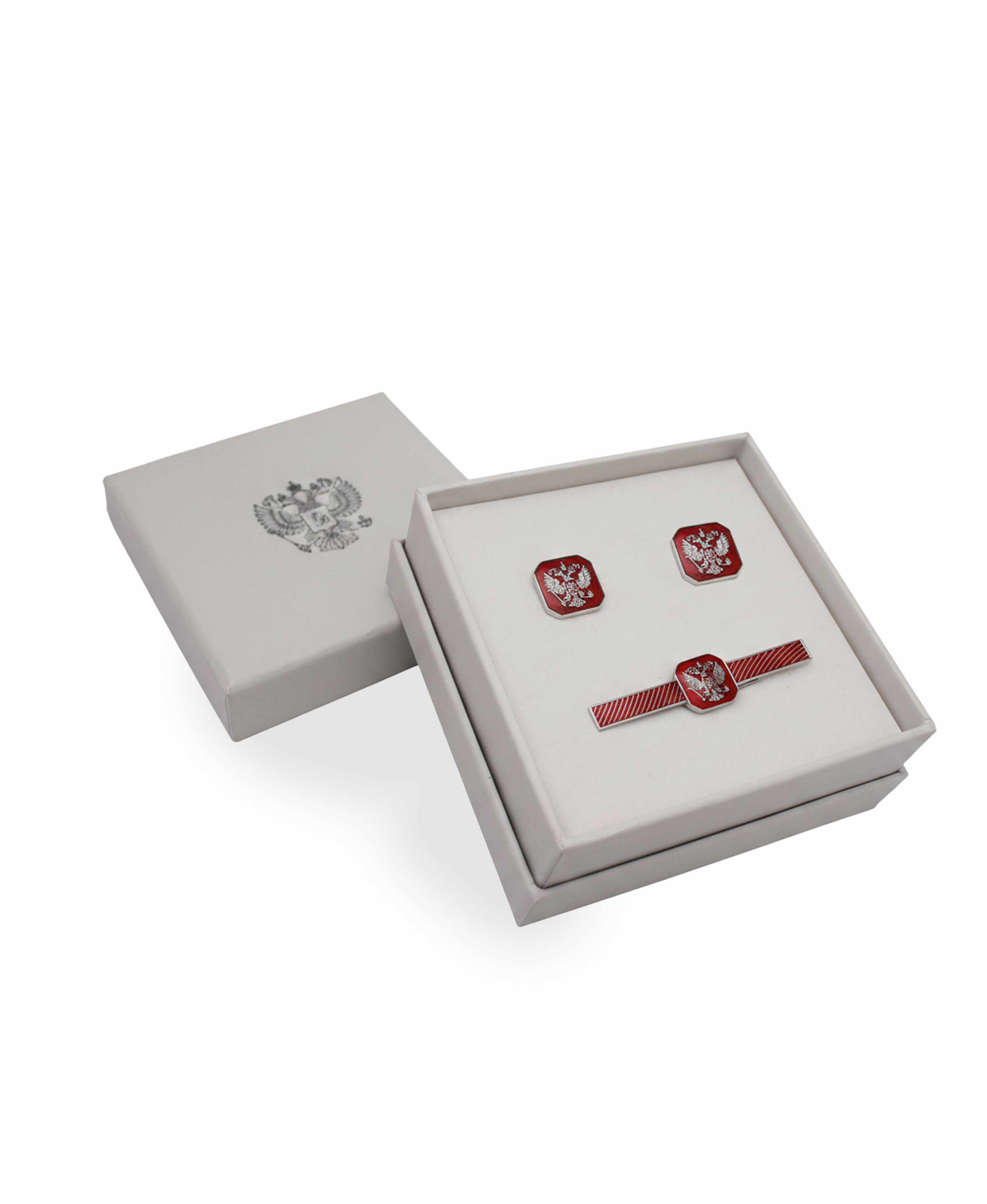 Запонки и зажим для галстука Президент 54505-545005