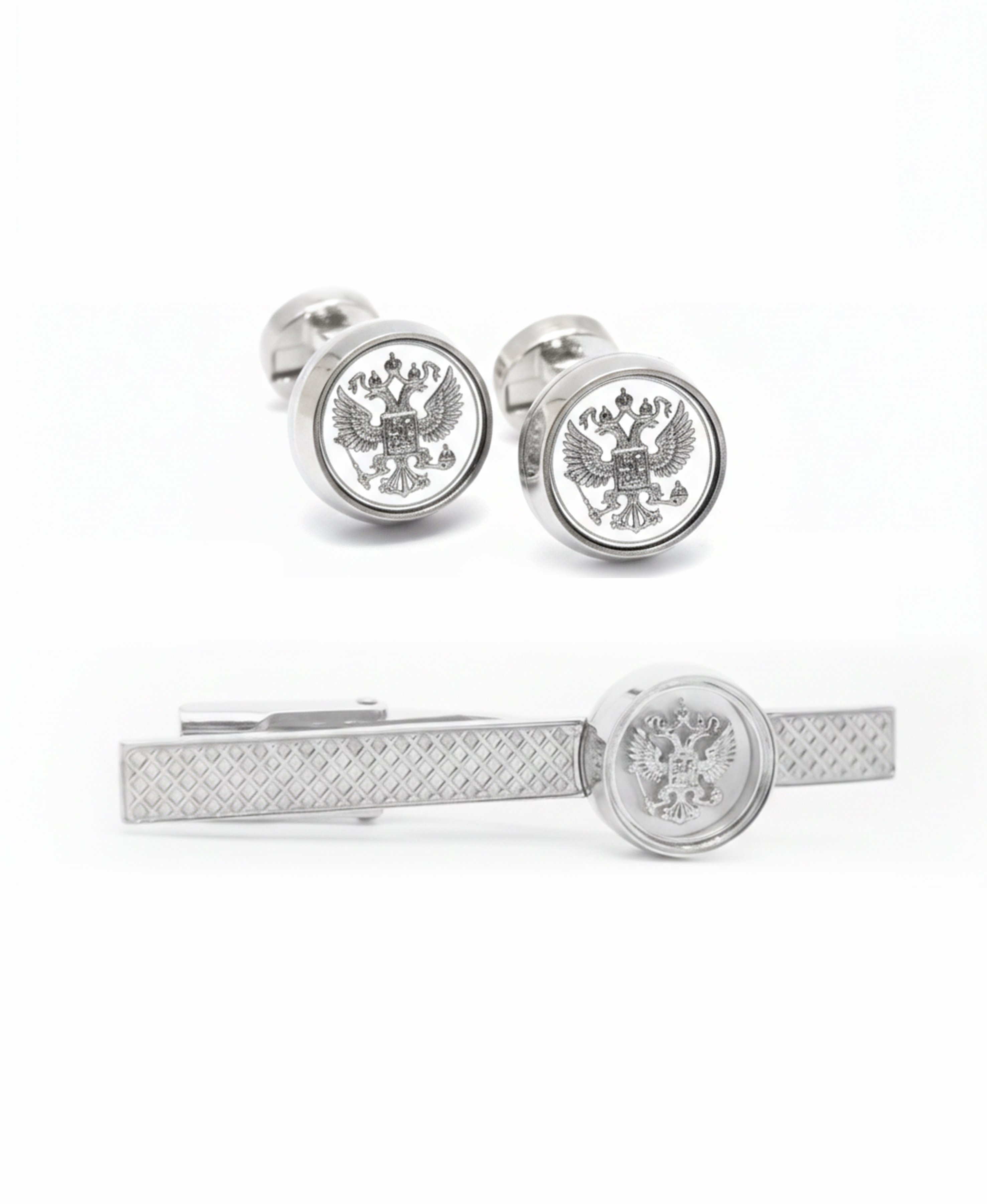 Запонки и зажим для галстука Президент 57802-578002