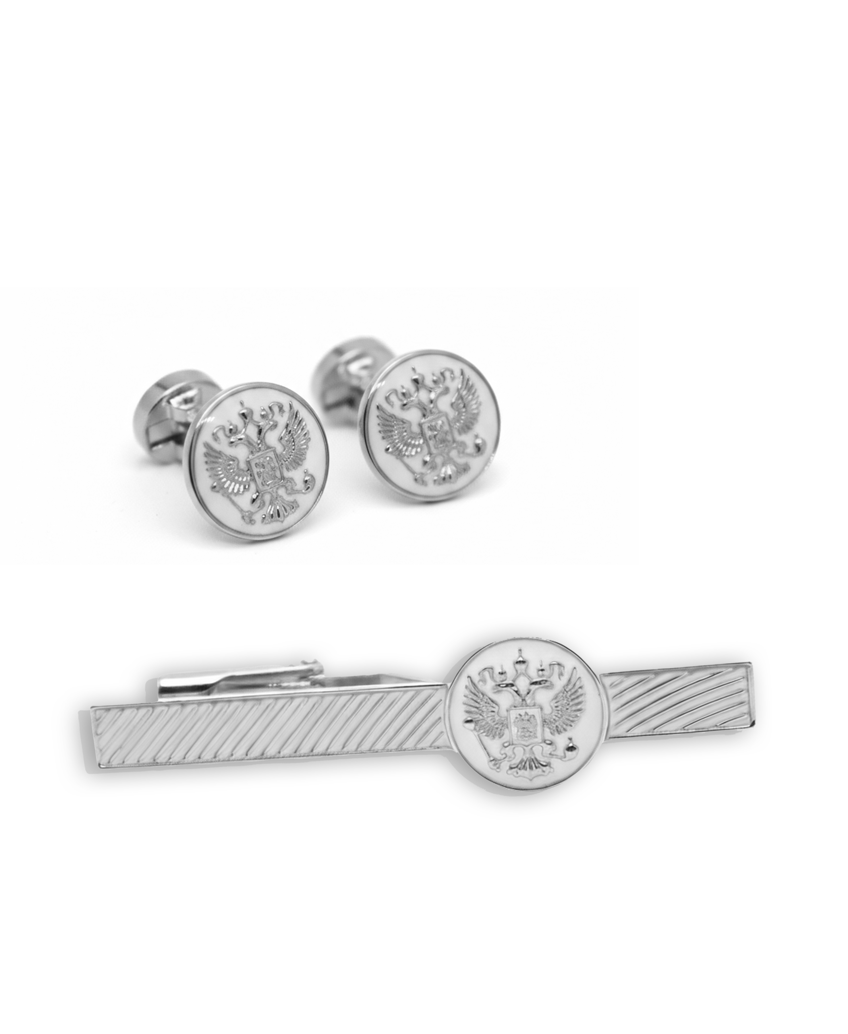 Запонки и зажим для галстука Президент 55802-558002