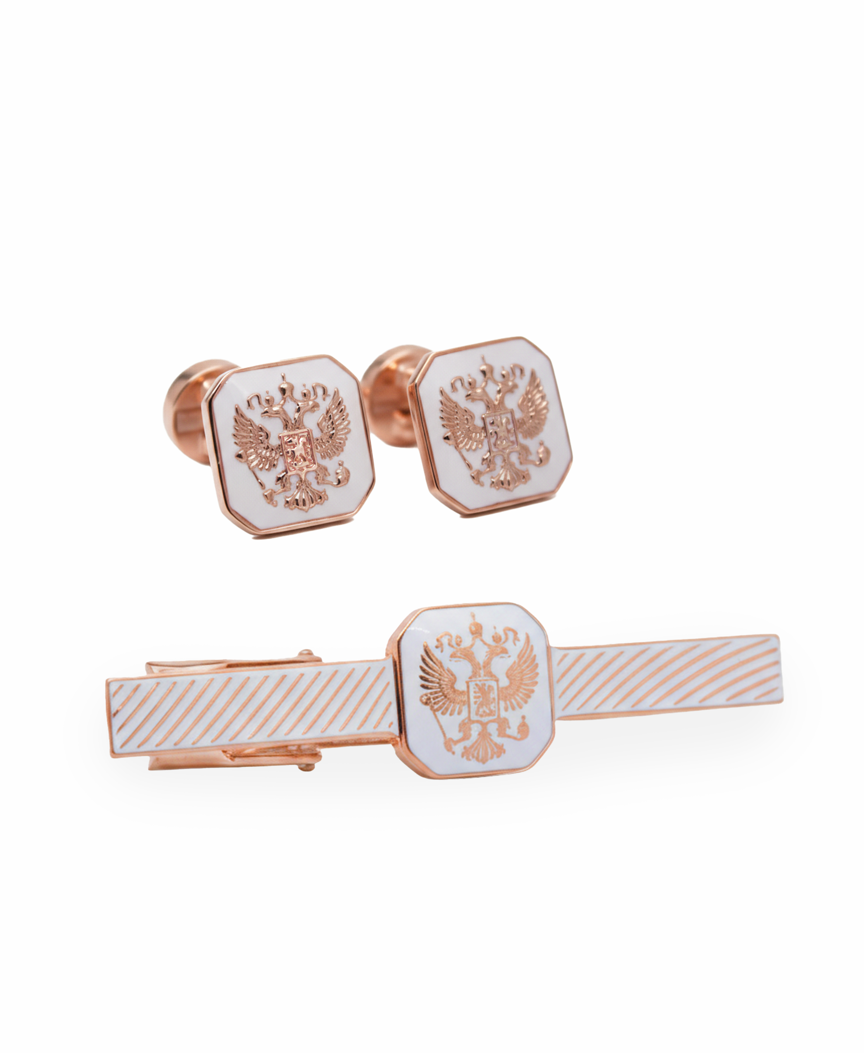 Запонки и зажим для галстука Президент 54592-545092