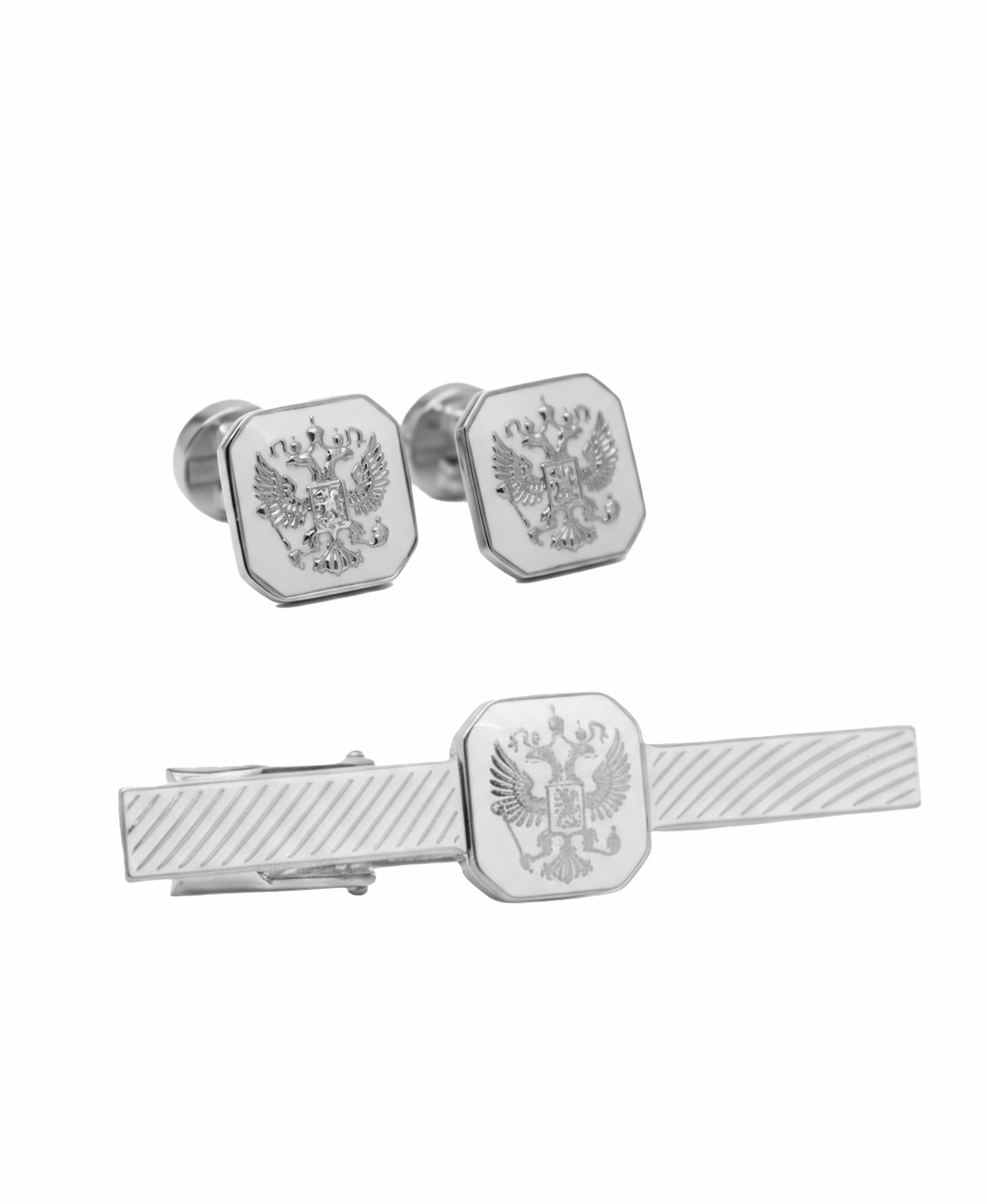 Запонки и зажим для галстука Президент 54502-545002